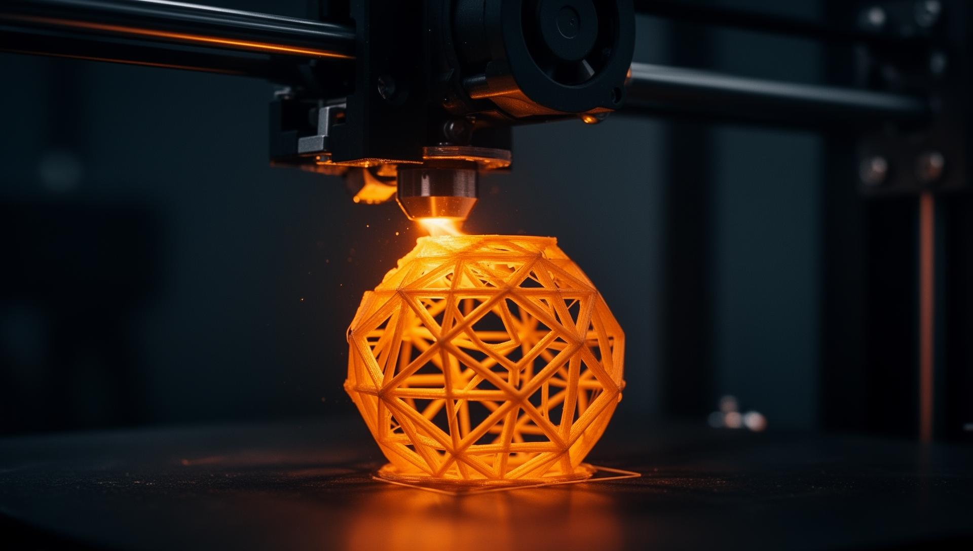 3D nyomtatás közben